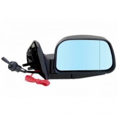 Зеркало боковое правое ВАЗ 2108-15 ТА-9 ГО тросовая регулировка, обогрев, голубой антиблик, асферика