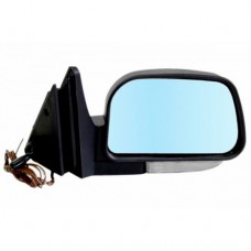 Зеркало боковое правое ВАЗ 2104-07 Т-7 УГО тросовая регулировка, указатель поворота, обогрев, голубое