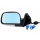 Зеркало боковое левое ВАЗ 2108-15 ТА-9 УГО тросовая рег, ук поворота, обогрев, голубое, асферика